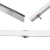 Sunny Wood LED Strip Aluminum Channel with Matte PC Cover 6.56FT-8