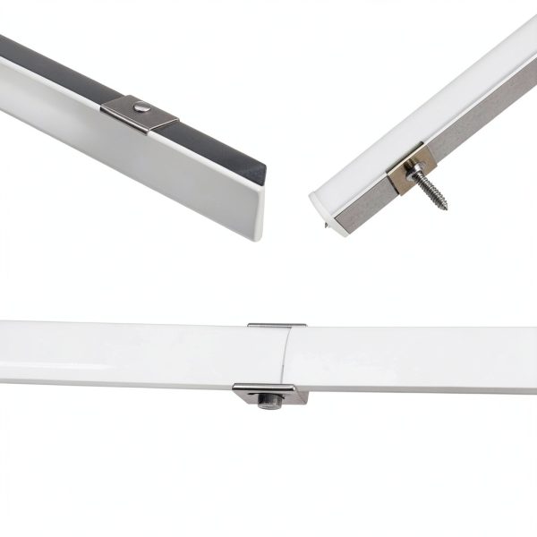 Sunny Wood LED Strip Aluminum Channel with Matte PC Cover 6.56FT-8