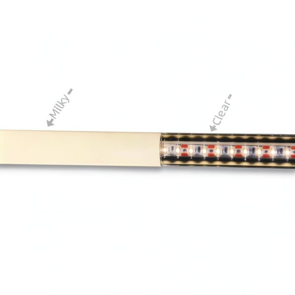 Sunny Wood Aluminum Channel 6.56FT with PC Cover - V Shape Track-6
