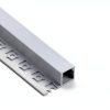 YeaLunong LED Channel 3.3FT Silver Aluminum Milky Diffuser-1