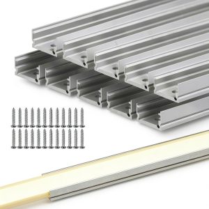 Shine Decor LED Neon Rope Light Track 10 Pack Bracket for 10x4.5mm-0