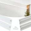 Besseto Plaster LED Channel 12mm Aluminum Profile with Diffuser Kit-0