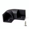 HAMRVL LED Channel Corner Connector 45x45mm Black 90° Aluminum-2