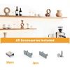 DEIGCYU LED Aluminum Channel U‑Shape 12mm Fit with Milky Diffuser 10-2