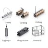 Kwweeoo 20120 T Slot Aluminum Extrusion 250mm Silver Linear Rail Frame-2