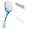 Besseto Plaster LED Channel 12mm Aluminum Profile with Diffuser Kit-1