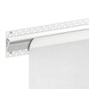 Besseto Plaster LED Channel 12mm Aluminum Profile with Diffuser Kit-2
