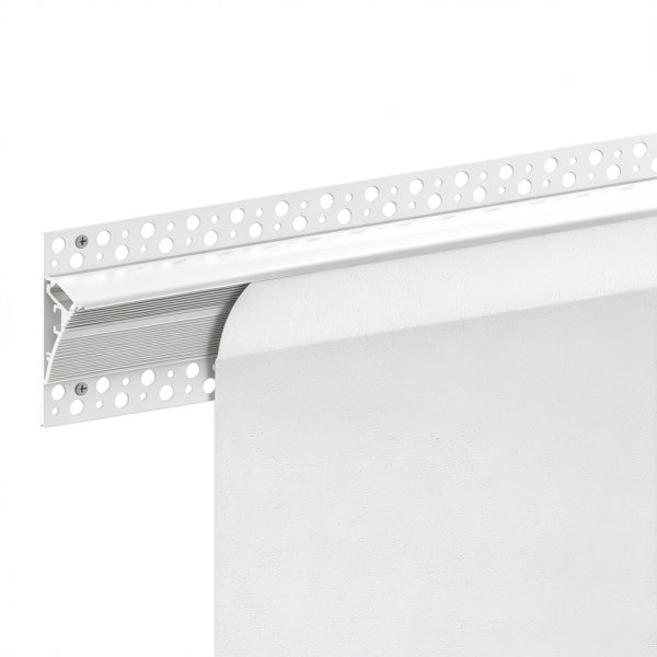 Besseto Plaster LED Channel 12mm Aluminum Profile with Diffuser Kit-2