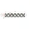 Kwweeoo 20120 T Slot Aluminum Extrusion 250mm Silver Linear Rail Frame-1