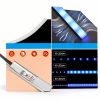 Muzata U106 LED Channel Aluminum Profile Flexible 6in Bend 10-Pack-3