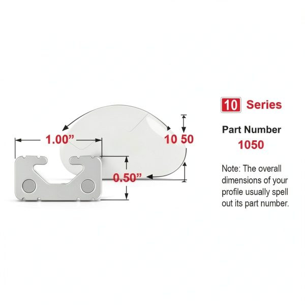 80/20 10 Series 1 Inch T Slot Extrusion 36 in Length Anodized-5