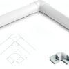 Sunny Wood LED Strip Aluminum Channel with Matte PC Cover 6.56FT-6