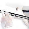 Muzata V Shape LED Aluminum Channel 10pcs 6.6ft Milky White Diffuser-5