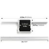 Glooglitter LED Diffuser Channel 0.49" White 10‑Pack Aluminum-1