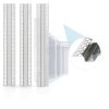 Glooglitter LED Diffuser Channel 0.49" White 10‑Pack Aluminum-6