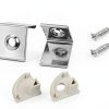 Muzata V Shape LED Aluminum Channel 10pcs 6.6ft Milky White Diffuser-7