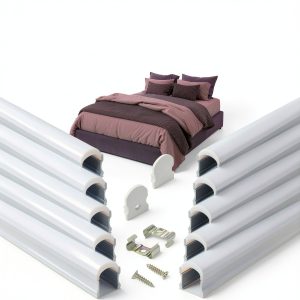 Muzata U108 LED Channel 20mm Aluminum Profile 10 Pack Diffuser-0
