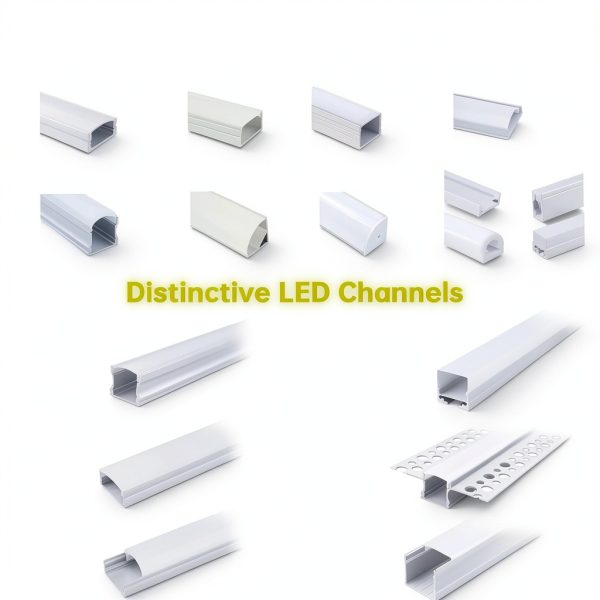 Muzata U106 LED Channel Aluminum Profile Flexible 6in Bend 10-Pack-8