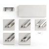 YeaLunong LED Channel 3.3FT Silver Aluminum Milky Diffuser-4