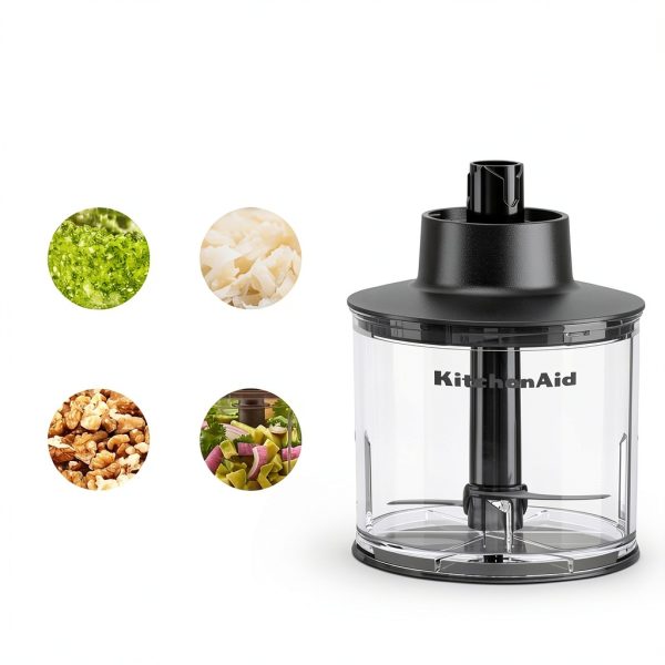 KitchenAid Go Cordless Hand Blender with Accessories - battery included, KHBRV75, Porcelain White-5
