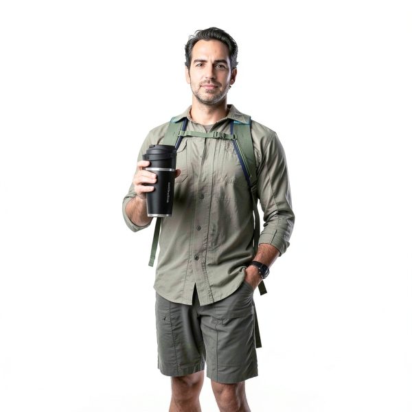 nutribullet Flip Portable Blender with Insulated Cup, Cordless, Black, NBPB50350AK-12