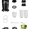 Ganiza Blender for Smoothies, 14 Pcs Smoothie Blender for Kitchen, Max 1300W Portable Blenders for Shakes Ice Crushing Grinding & More with 2 X 37 oz, 23 oz Cups, Perfect for Home & On - the - Go-8