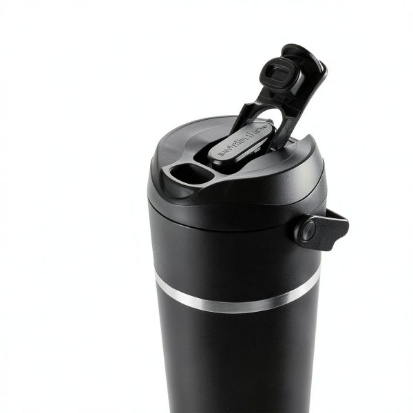nutribullet Flip Portable Blender with Insulated Cup, Cordless, Black, NBPB50350AK-10