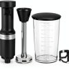 KitchenAid Variable Speed Hand Blender Matte Black 1L-2