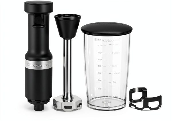 KitchenAid Variable Speed Hand Blender Matte Black 1L-2