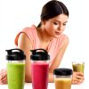 Ganiza Blender for Smoothies, 14 Pcs Smoothie Blender for Kitchen, Max 1300W Portable Blenders for Shakes Ice Crushing Grinding & More with 2 X 37 oz, 23 oz Cups, Perfect for Home & On - the - Go-4