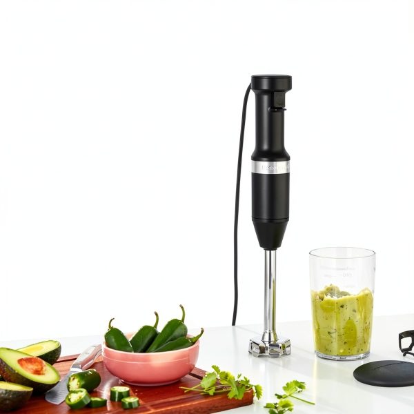 KitchenAid Variable Speed Hand Blender Matte Black 1L-3