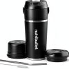 nutribullet Flip Portable Blender with Insulated Cup, Cordless, Black, NBPB50350AK-0